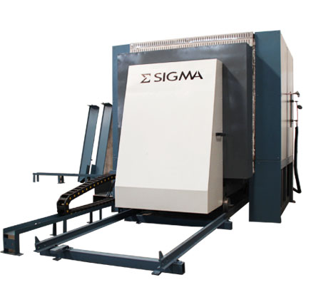  SGM 1200℃ 搪瓷燒結(jié)爐\搪瓷罐臺車爐